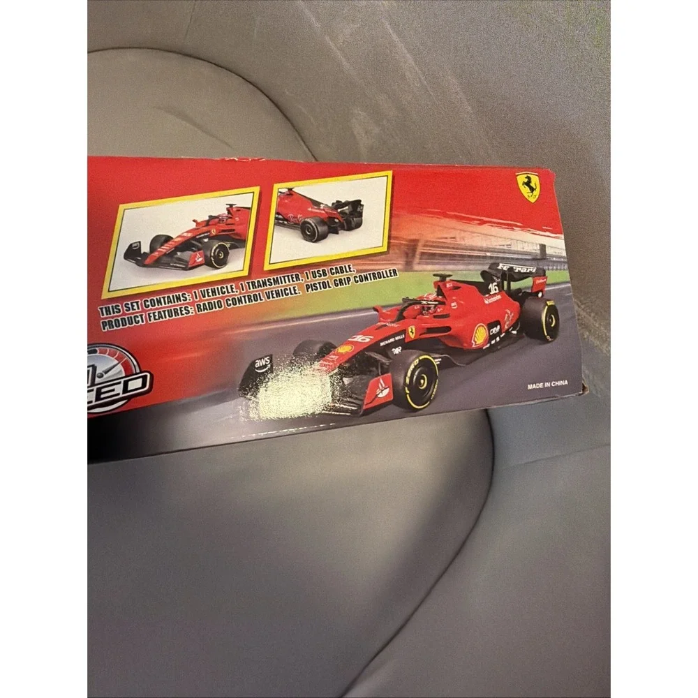 Maisto Tech R/C Ferrari Charles Leclerc #16, 2024 SF-23, 2.4GHZ Powered, NEW